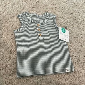 NWT carters organic little planet tank top 3 months